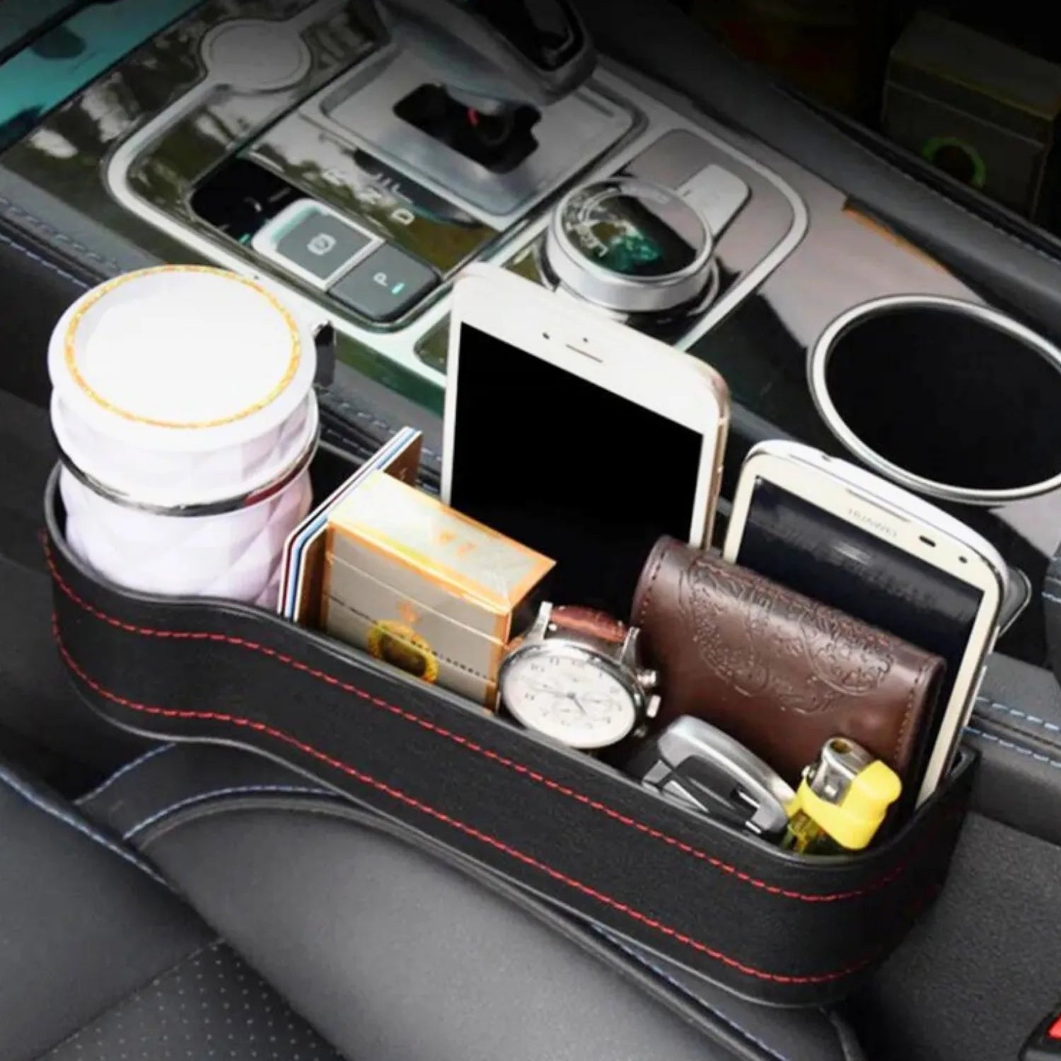 rangement entre siege voiture pratique SidePocket