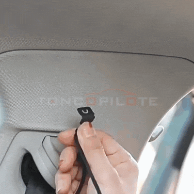 rideau de separation voiture ShadeEase gif