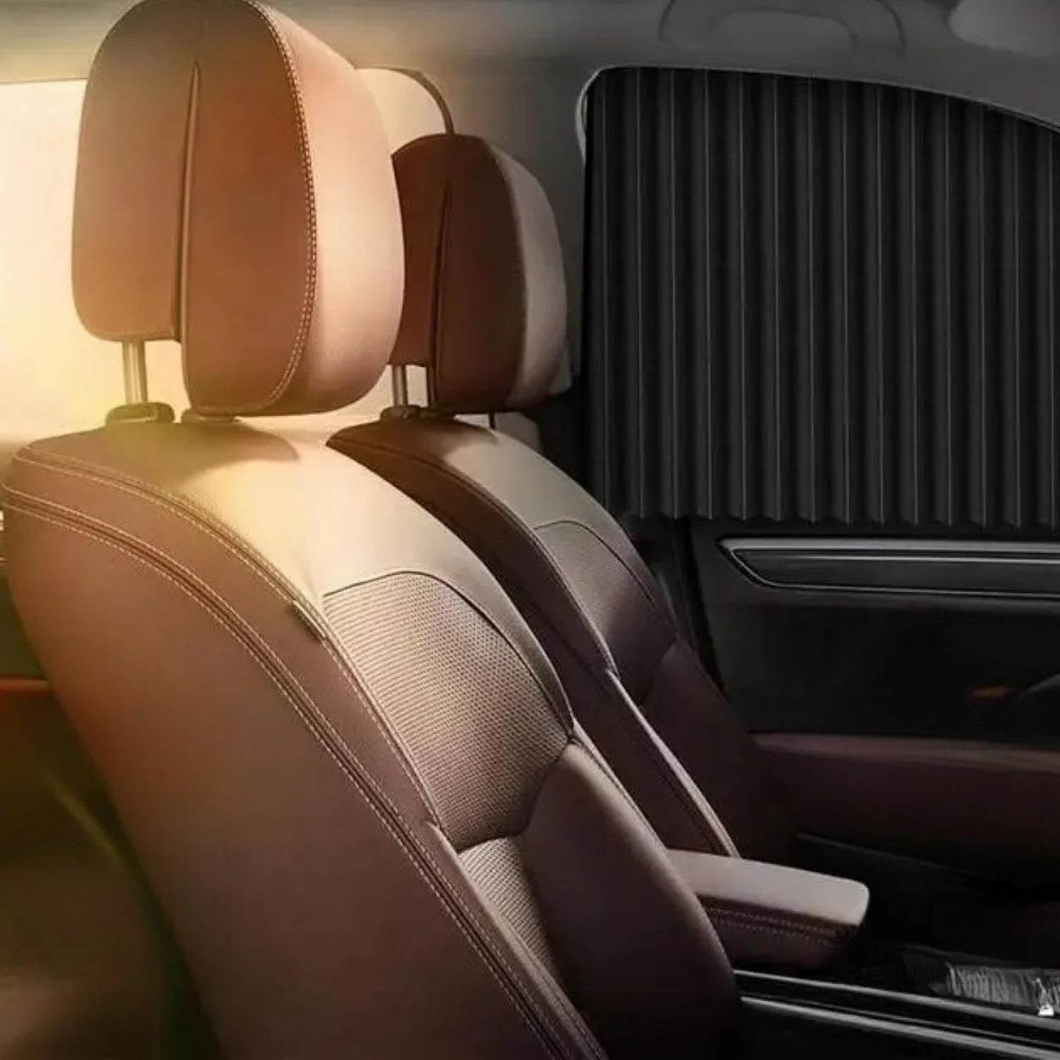 rideaux pare soleil voiture anti chaleur SunFold