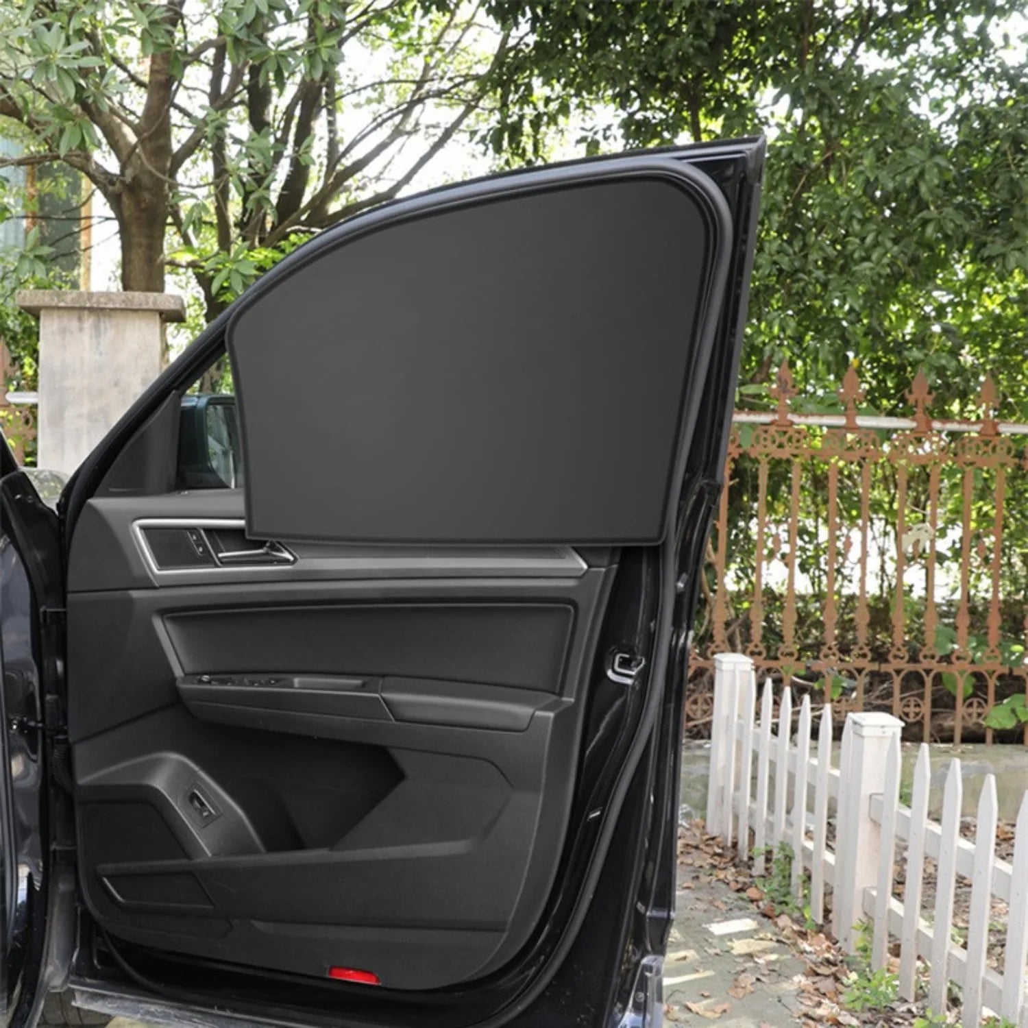 rideaux pare soleil voiture magnetiques droite SolarSide