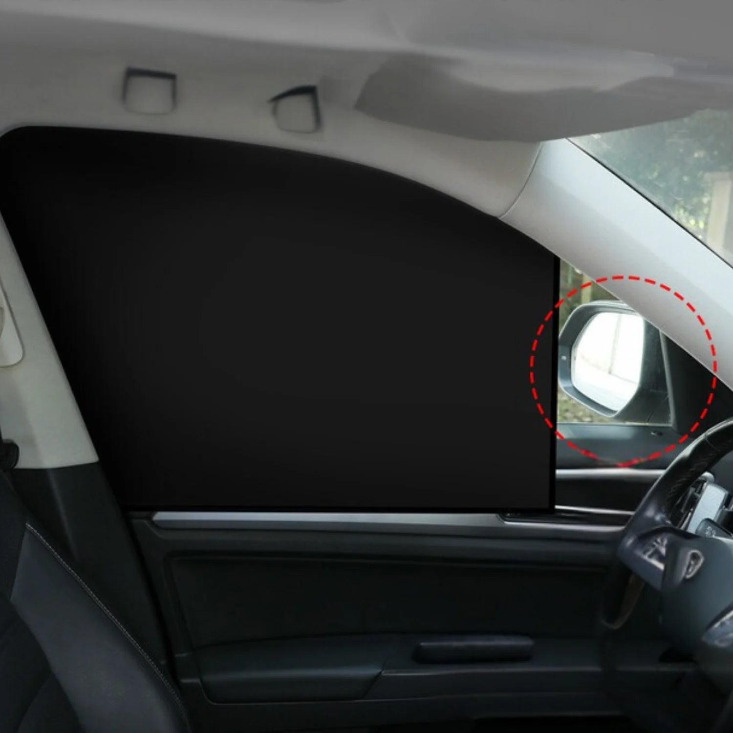 rideaux pare soleil voiture magnetiques pratique et pliable SolarSide