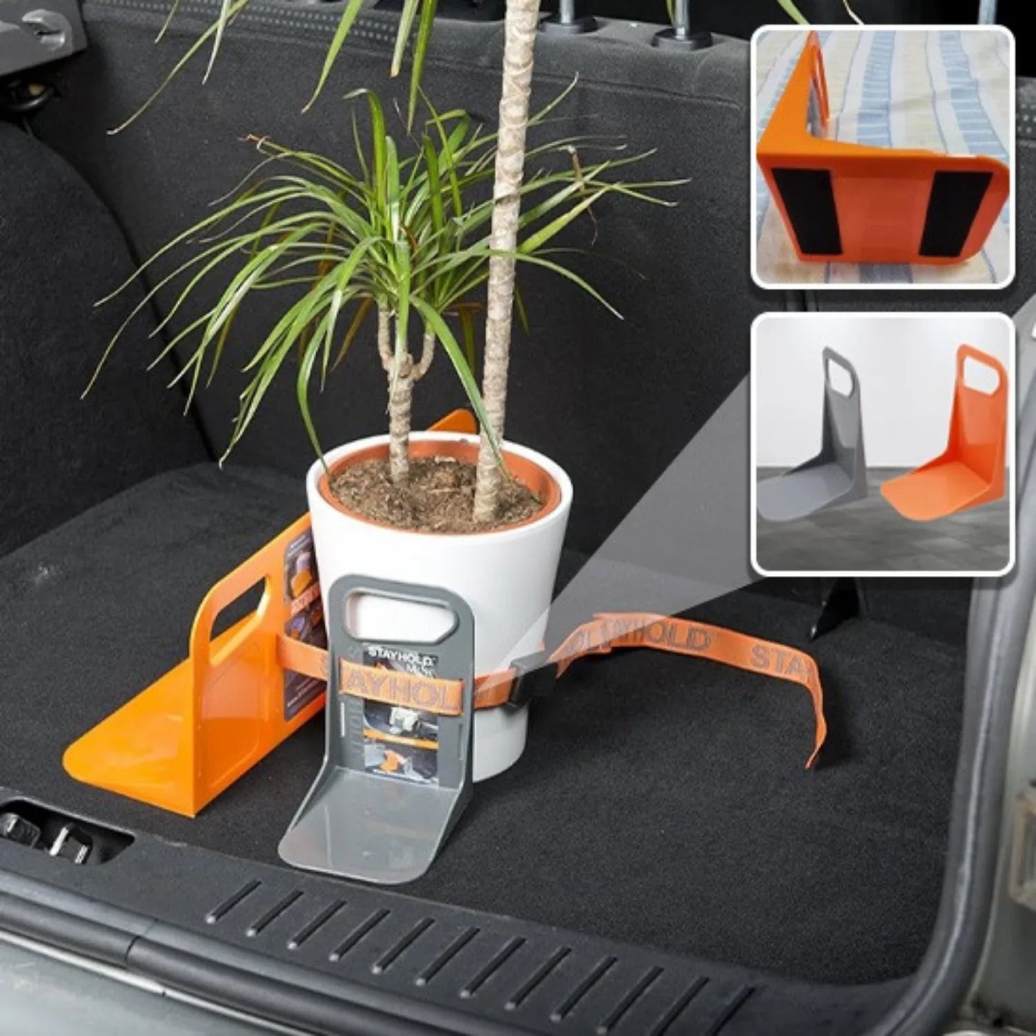 support rangement coffre voiture anti renversement LoadFix