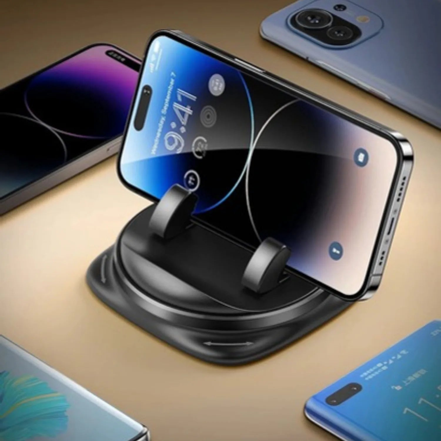 support telephone voiture compatibilité universelle 360Grip