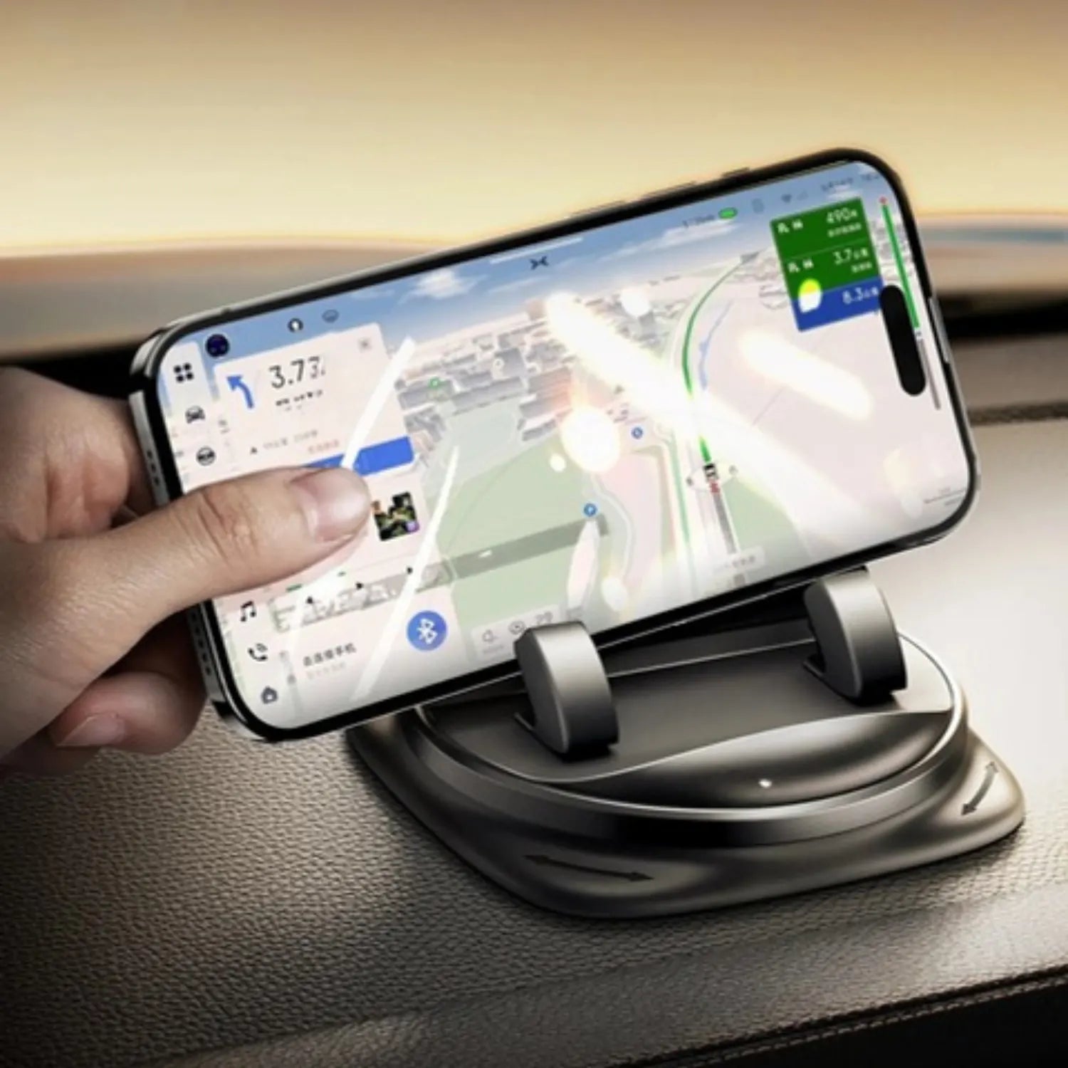 support telephone voiture une seule main 360Grip