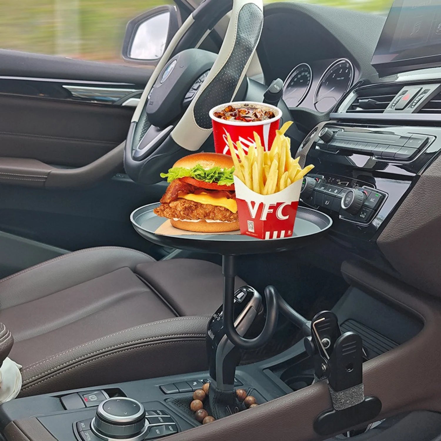table voiture a pince repas Servant