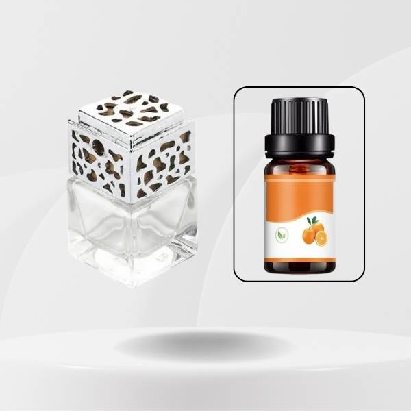 voiture diffuseur senteur orange Argent