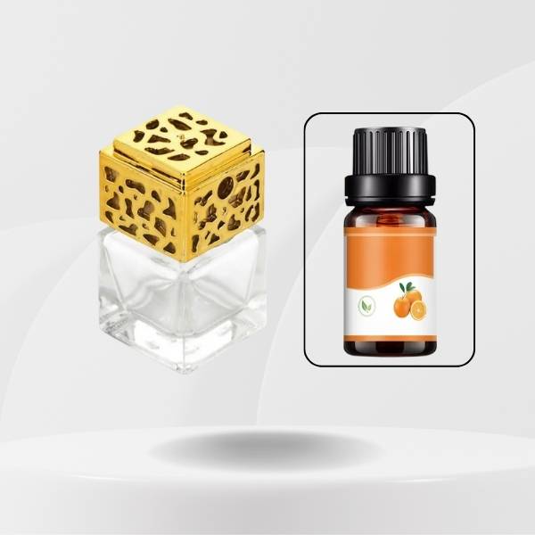 voiture diffuseur senteur orange Or