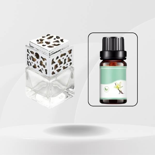 voiture diffuseur senteur vanille Argent