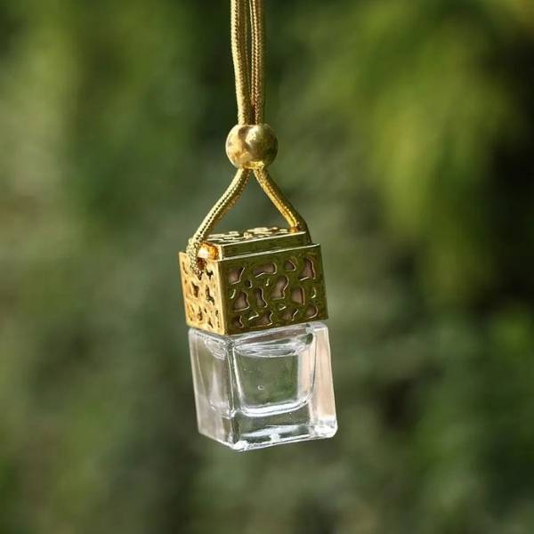 voiture diffuseur verre Or