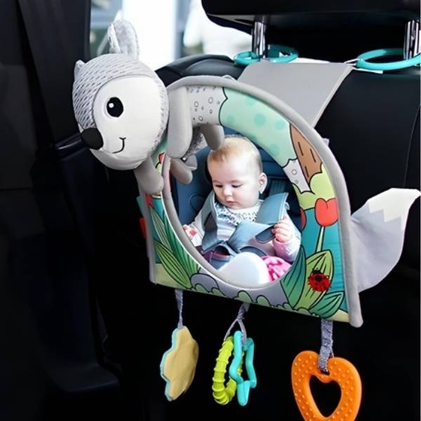 Miroir pour voiture bébé mignon Plushy