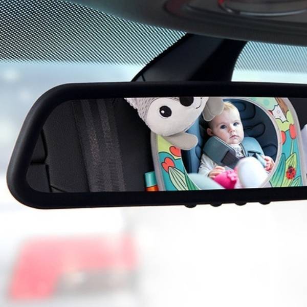 Miroir pour voiture bébé rétroviseur Plushy