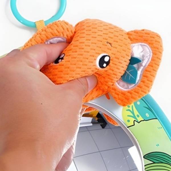 Miroir voiture pour bebe peluche Éléphou