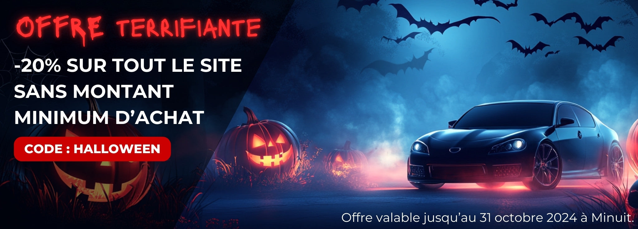 Bannière Halloween