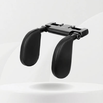 Cale tête enfant voiture - Coussins Ajustables Noir