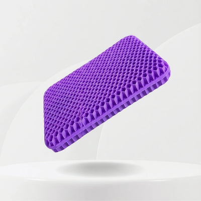 Coussin anti escarre gel voiture - Structure Alvéolée Noire