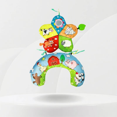 Coussin bébé activites voiture - Arche d'Éveil Ferme