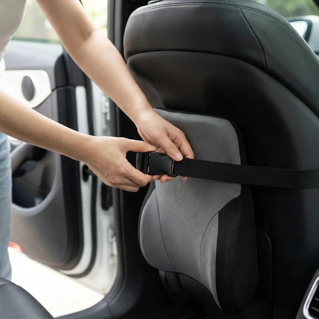 coussin cale dos ergonomique pour voiture design moderne