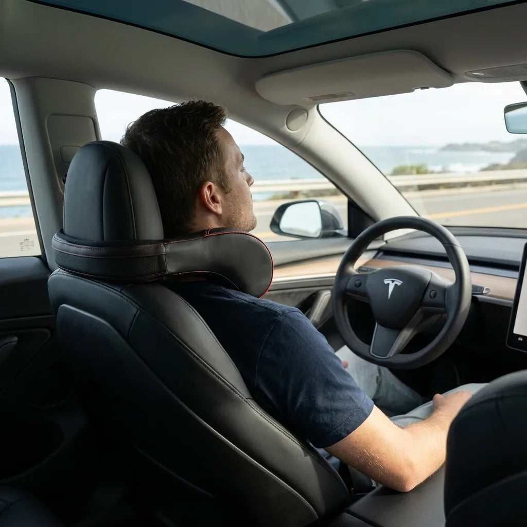 coussin cervical nuque voiture confort ergonomique