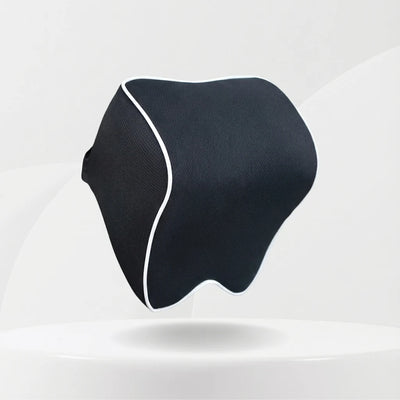 Coussin cervical voiture conducteur - Forme Ergonomique Noir