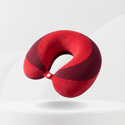 Coussin cervical voiture enfant rouge - Bicolore Clip