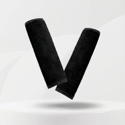 Coussin épaule clavicule ceinture voiture - Velours Noir