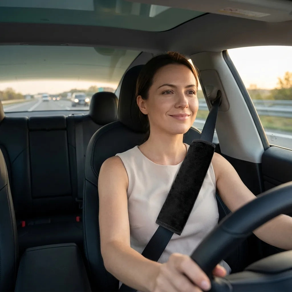 coussin epaule clavicule ceinture voiture confort suprême