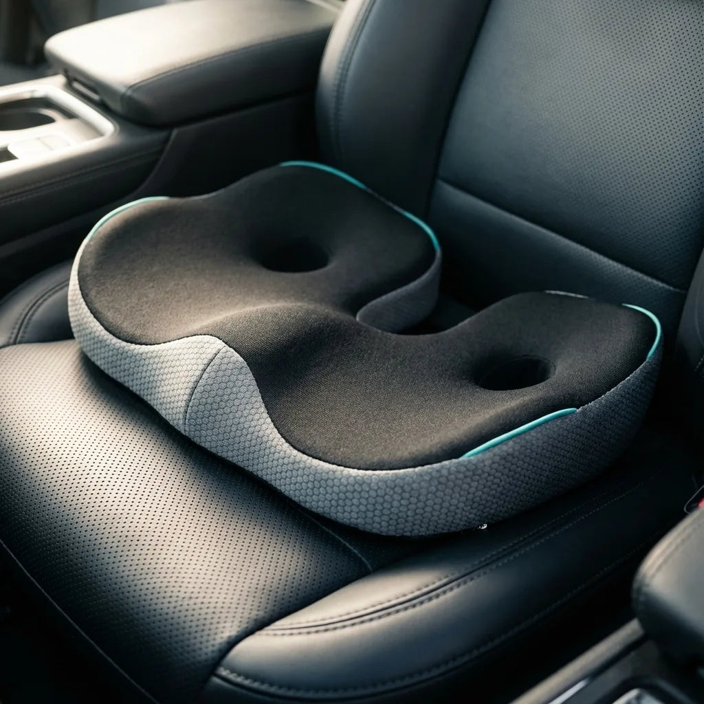 coussin ergonomique coccyx voiture anti glisse