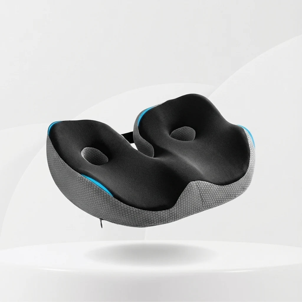 coussin ergonomique coccyx voiture aperçu