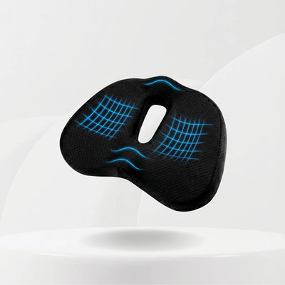 Coussin fessier voiture - Ergonomique Noir Antidérapant