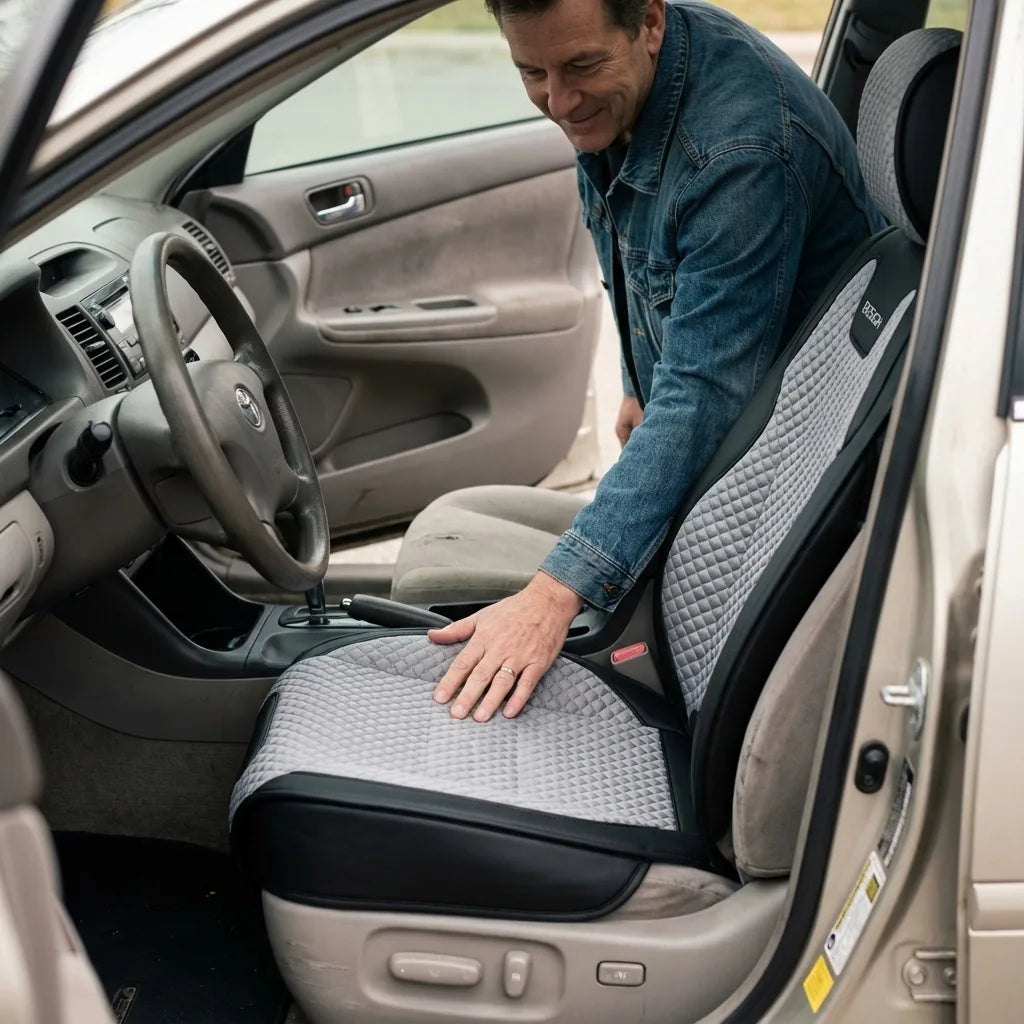 coussin lombaire couvre siege voiture élégance intérieure