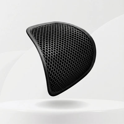 Coussin lombaire voiture anti transpirant - Maille 3D Noire