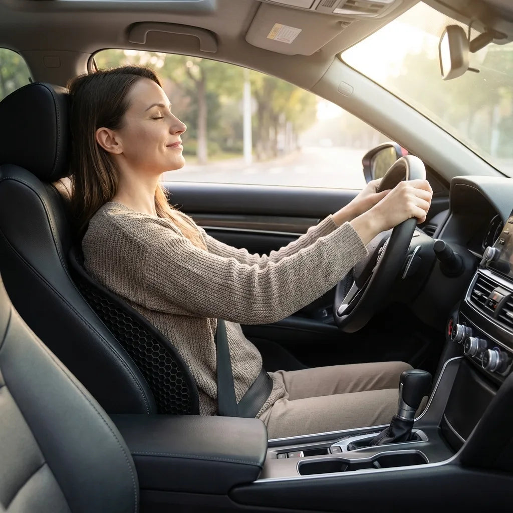 coussin lombaire voiture anti transpirant style moderne