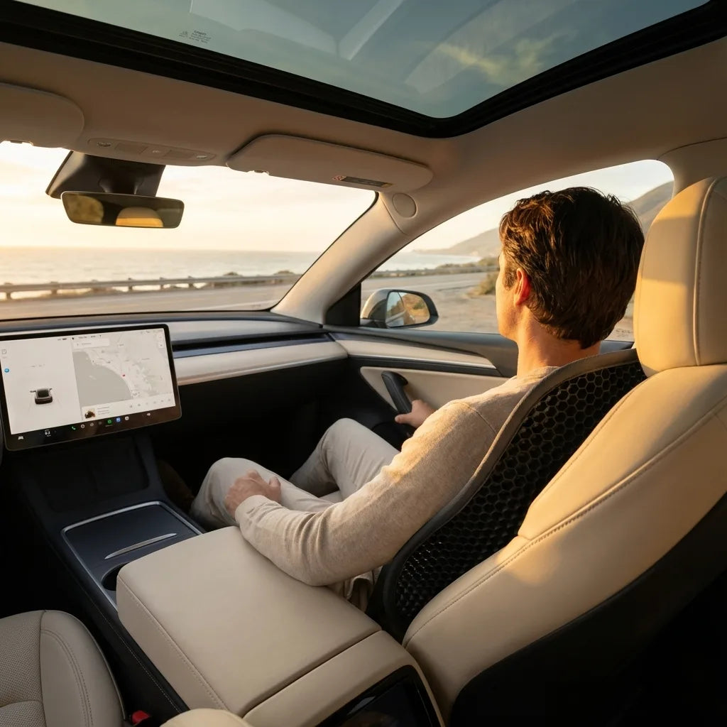 coussin lombaire voiture anti transpirant ventilation maximale