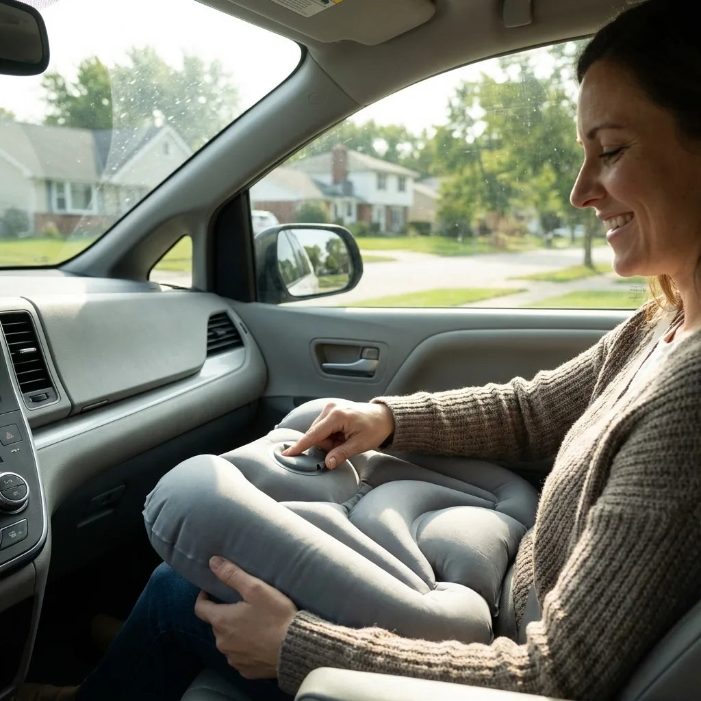 coussin lombaire voiture gonflable polyvalence exceptionnelle