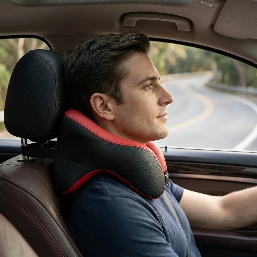 coussin oreiller voiture soutien relaxant