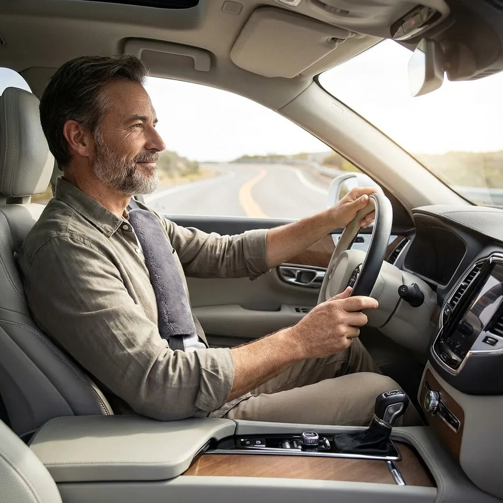 coussin protection ceinture securite voiture pour pacemaker ergonomique adaptable