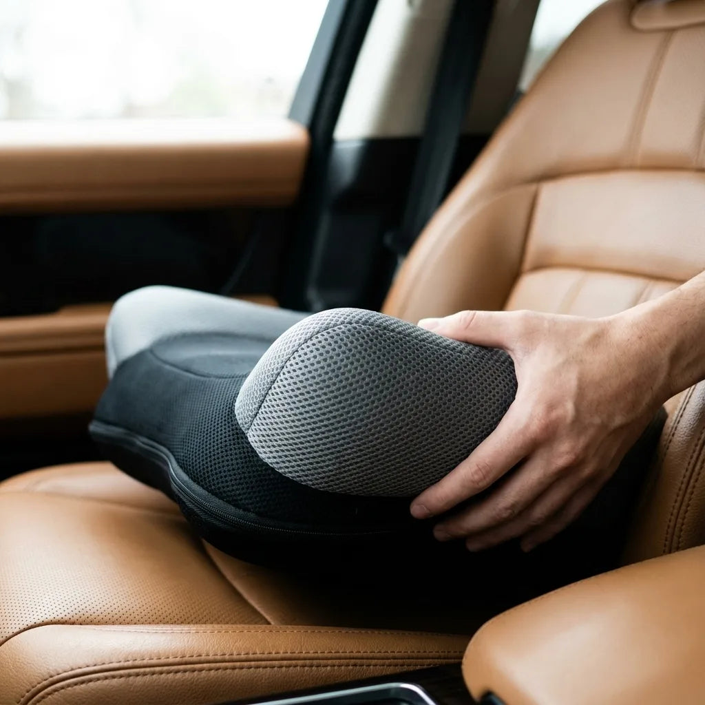 coussin qui se gonfle voiture rehausseur soutien optimal