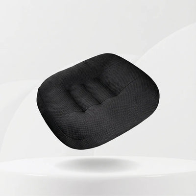 Coussin rehausseur noir pour voiture - Tissu Matelassé