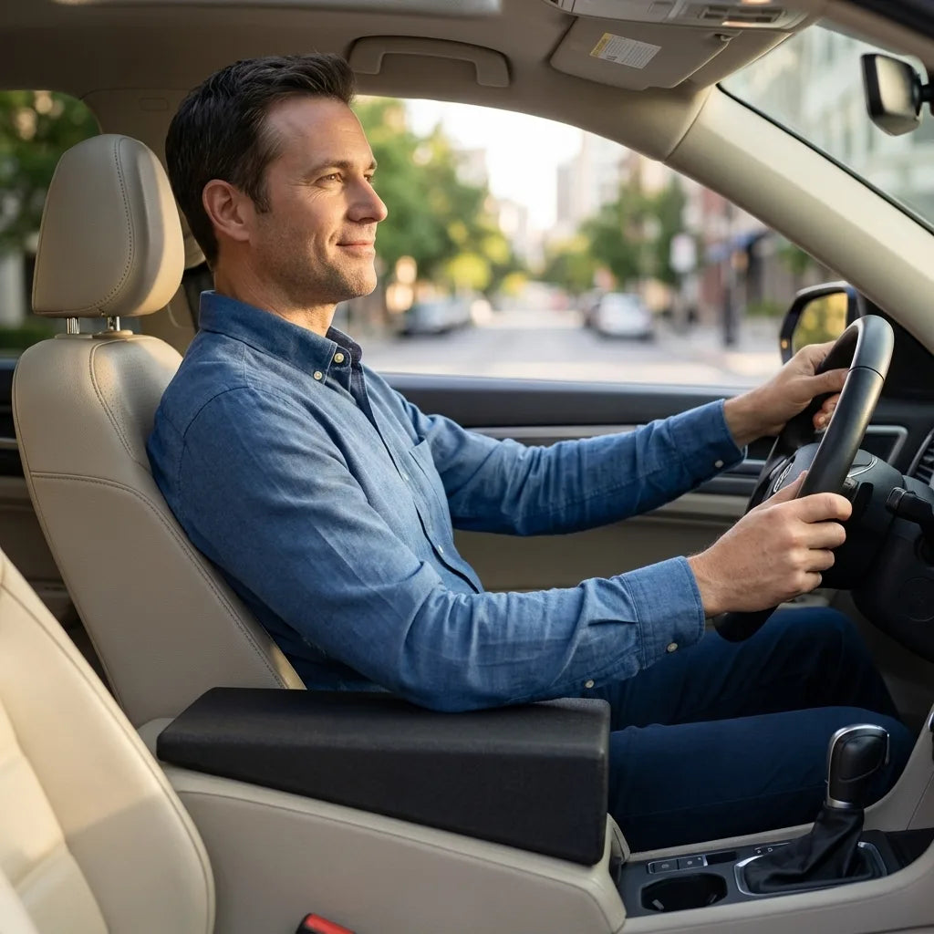 coussin rehausseur siege auto conducteur adaptable universel