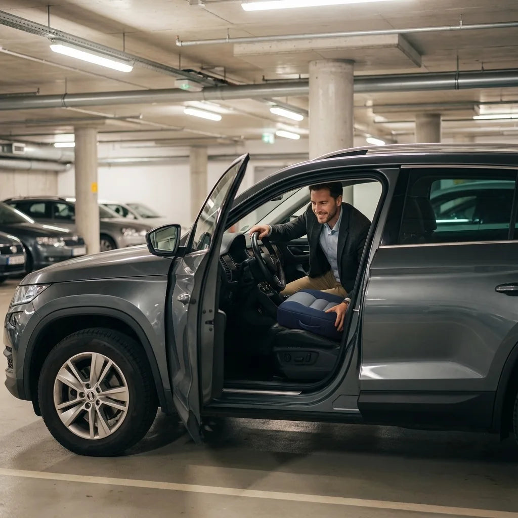 coussin rehausseur voiture adulte visibilité accrue