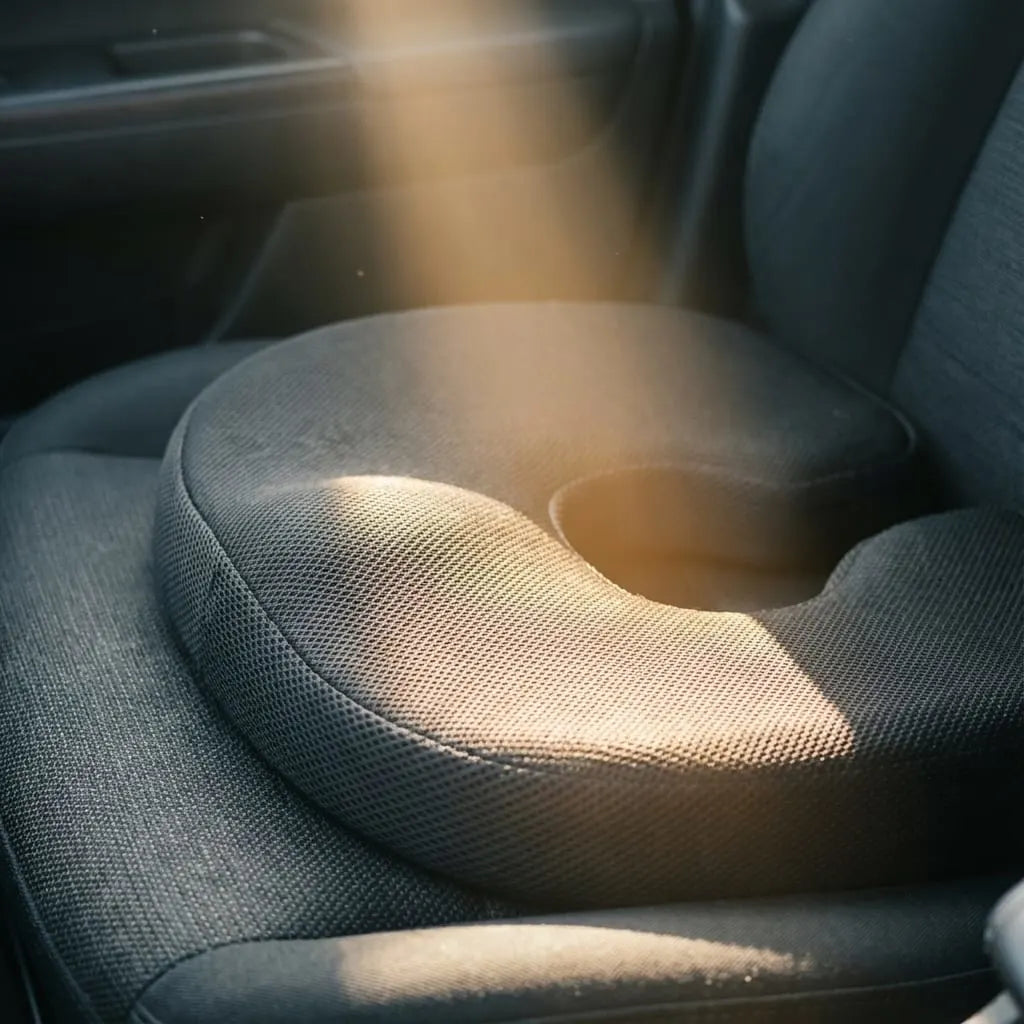 coussin voiture anti hemorroides ventilation fraîcheur