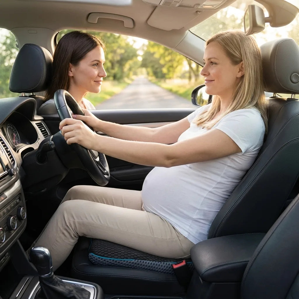 coussin voiture anti vibration decollement placentaire ergonomique soutenant