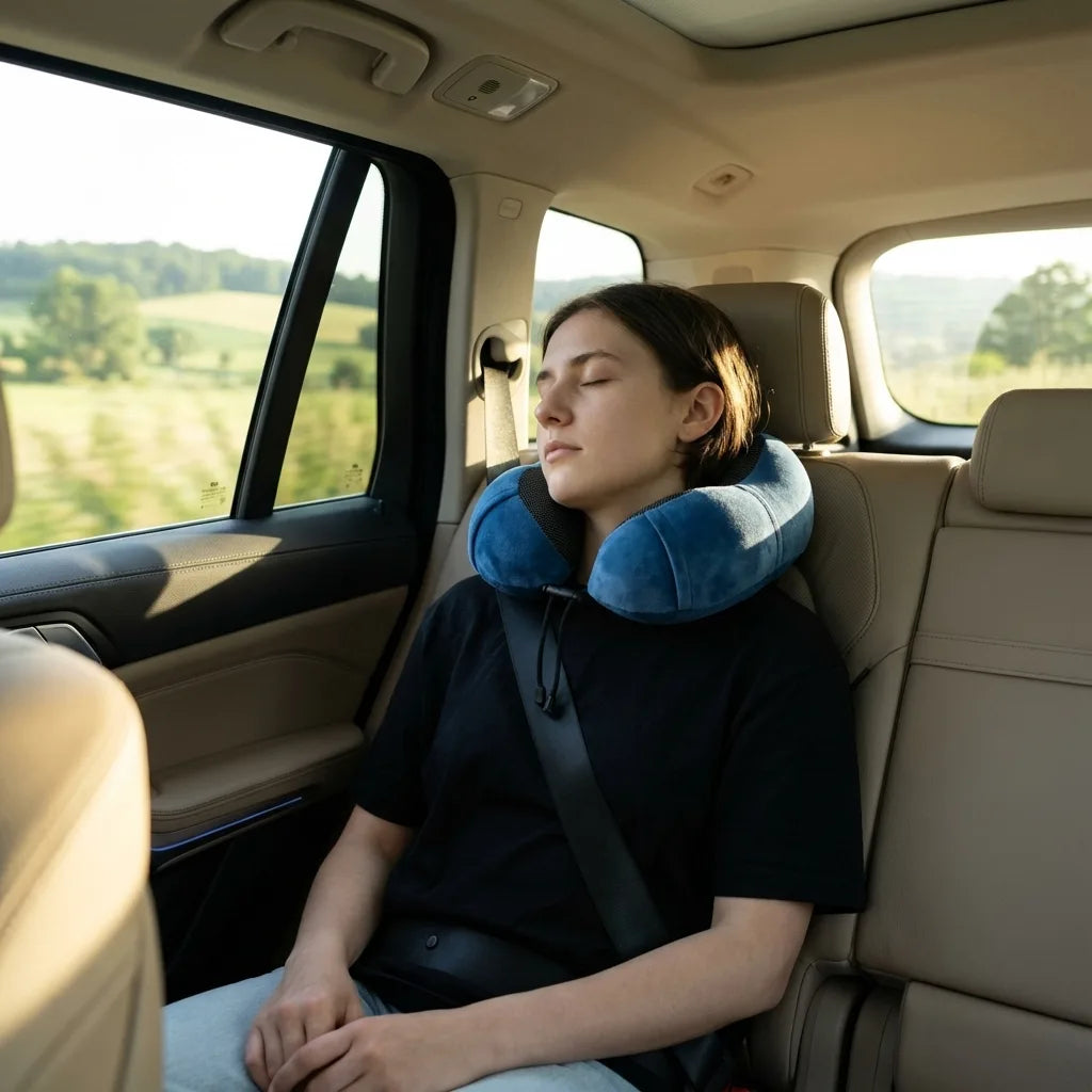 oreiller cou voiture confort suprême