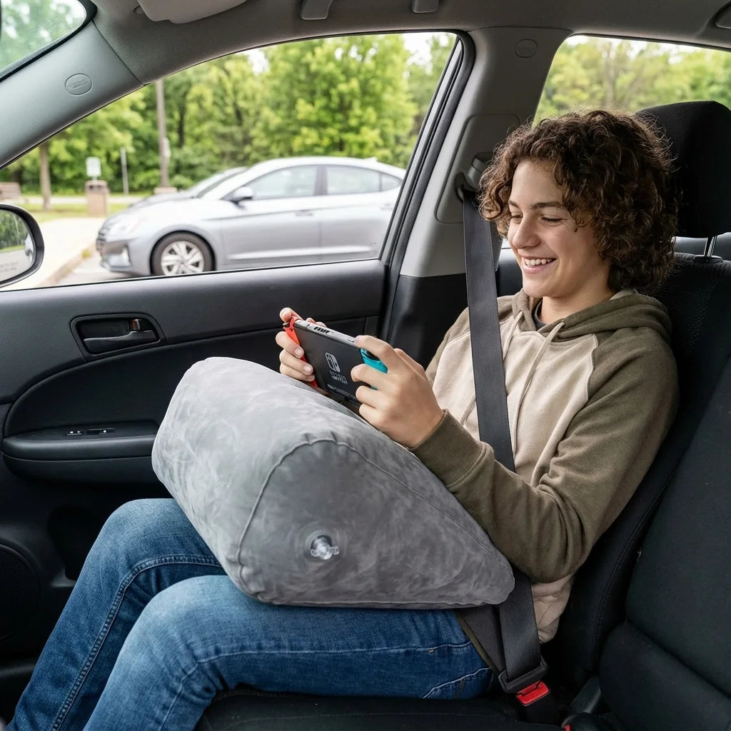 oreiller triangle voiture entretien facile
