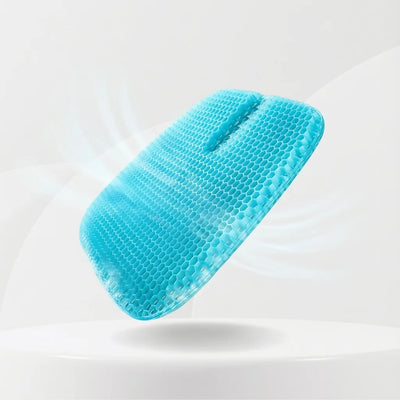 Petit coussin voiture gel - Structure Nid d'Abeille