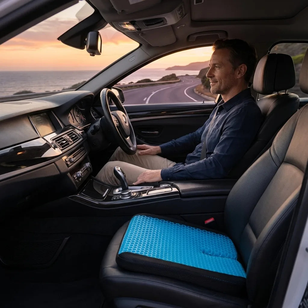 petit coussin voiture gel ergonomique confortable