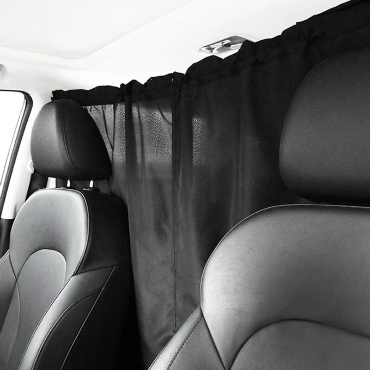 Rideaux De Séparation Pour Voiture - Lot De 3 (Noir) - Protection Solaire Et Intimité - Faciles à Installer - Pour SUV, Voitures, Camping - 3